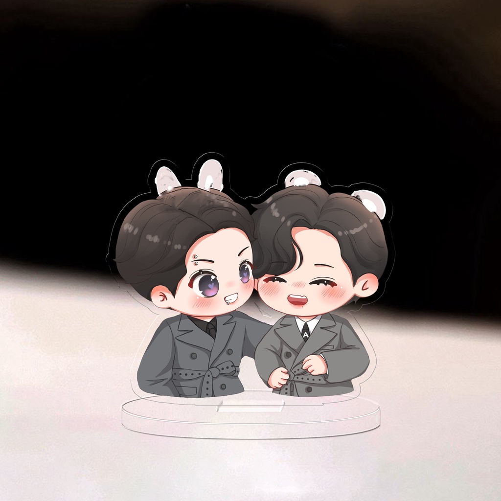 Mô hình nhân vật Standee Kook - Tae - Kpop - BTS Arttis - 3cm/5cm/10cm