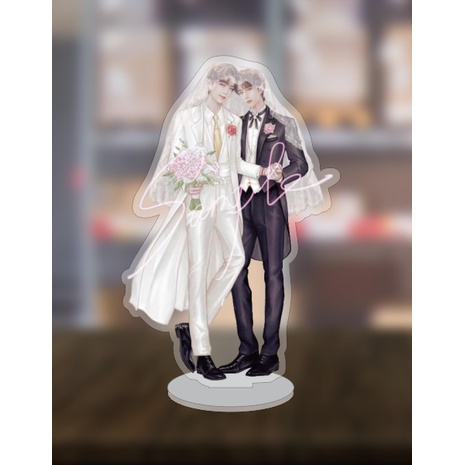 Mô hình Standee truyện tranh Boy Love Manhwa dễ thương 10cm/15cm