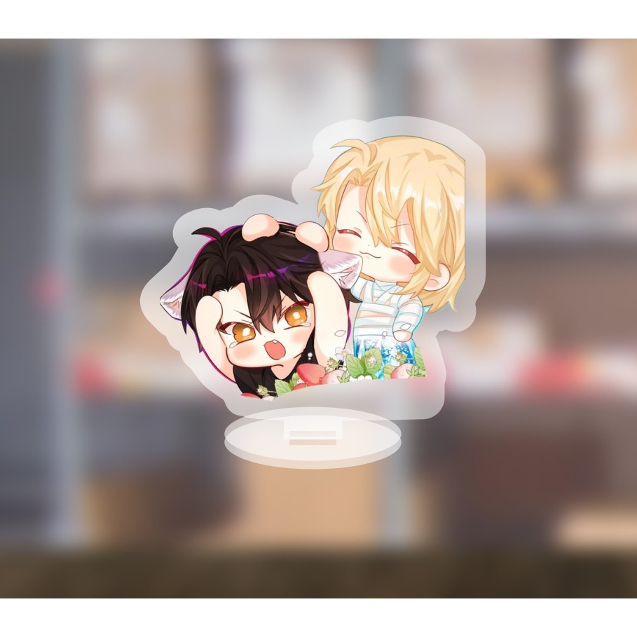 Mô hình standee Boy love chibi ngoại truyện cute dễ thương 5cm/10cm