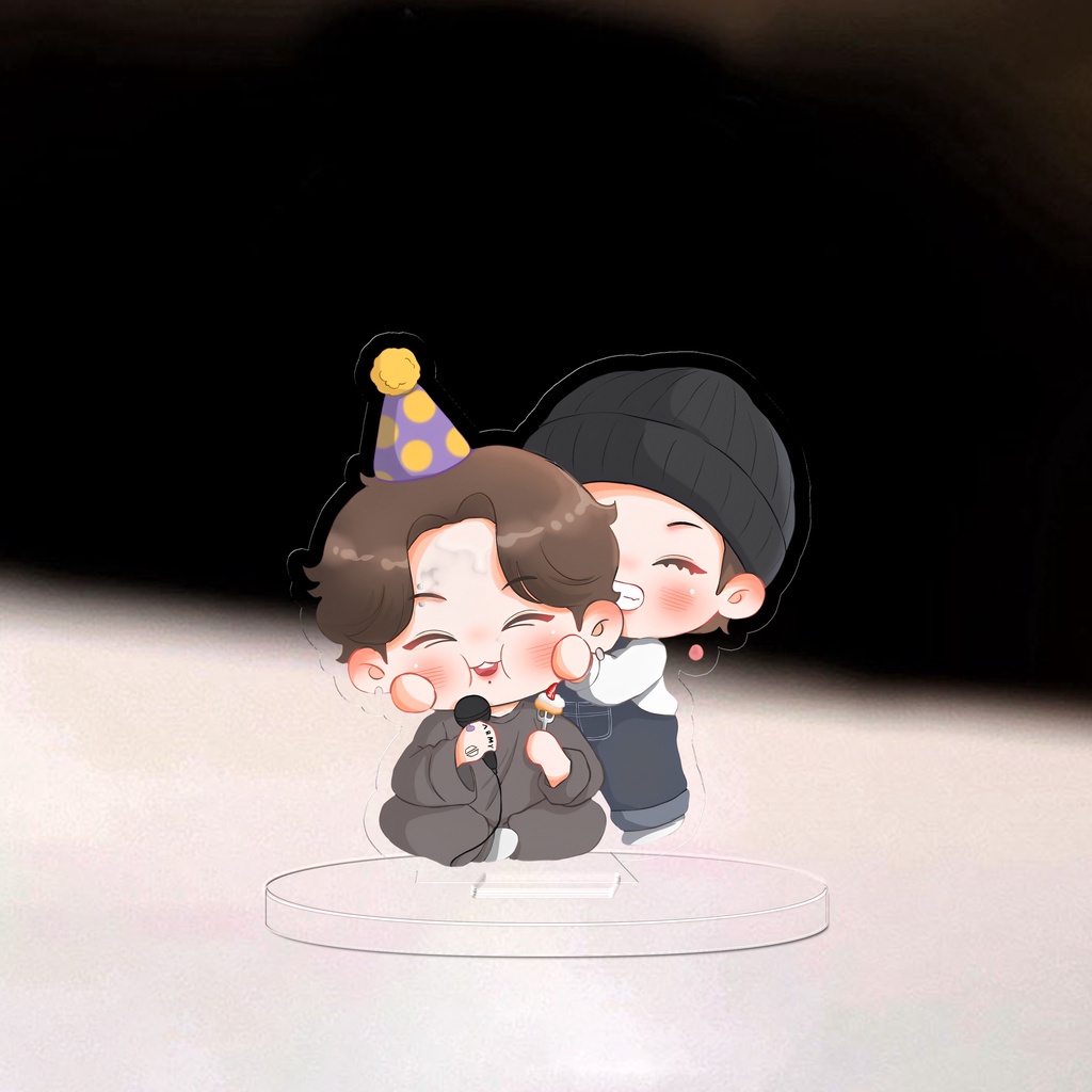 Mô hình nhân vật Standee Kook - Tae - Kpop - BTS Arttis - 3cm/5cm/10cm