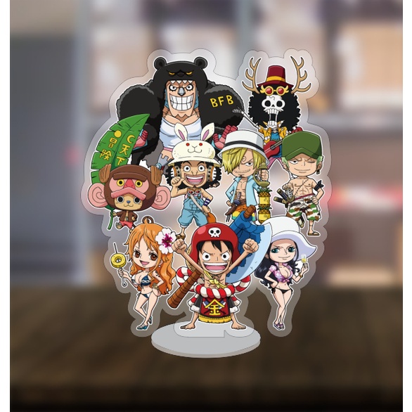 Mô hình Standee bằng nhựa mica arcrylic One Piece anime Đảo Hải Tặc