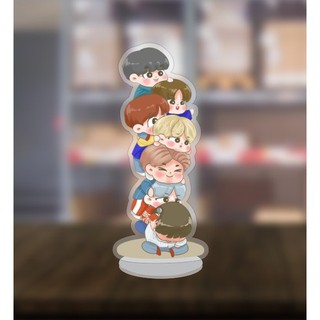 Mô hình standee BTS Chibi dễ thương 5cm/10cm
