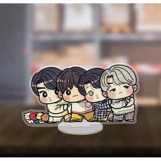 Mô hình standee BTS Chibi dễ thương 5cm/10cm