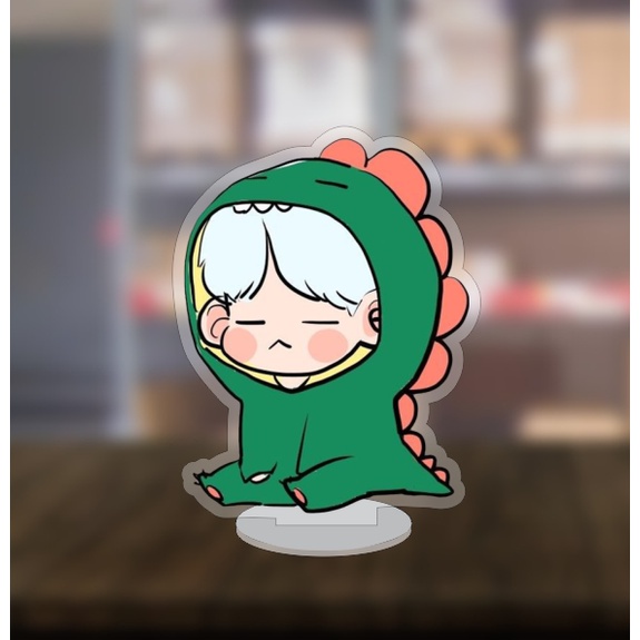 Mô hình standee Kook - Tae BTS dễ thương 2cm/5cm/10cm
