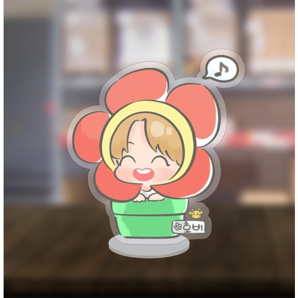Mô hình standee Kook - Tae BTS dễ thương 2cm/5cm/10cm