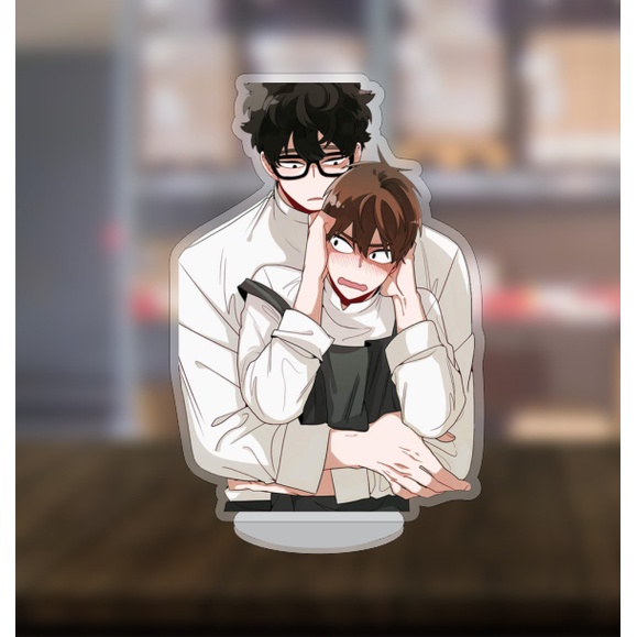 Mô hình standee No Love Zone chibi ngoại truyện cute dễ thương 5cm/10cm