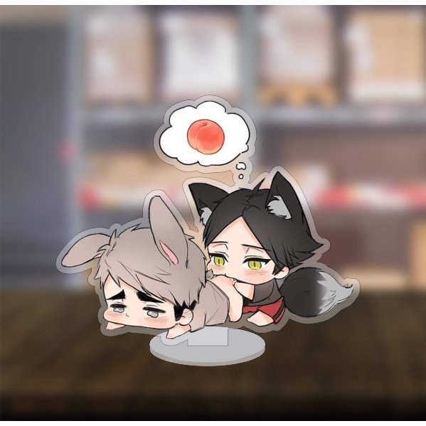 Mô hình standee No Love Zone chibi ngoại truyện cute dễ thương 5cm/10cm
