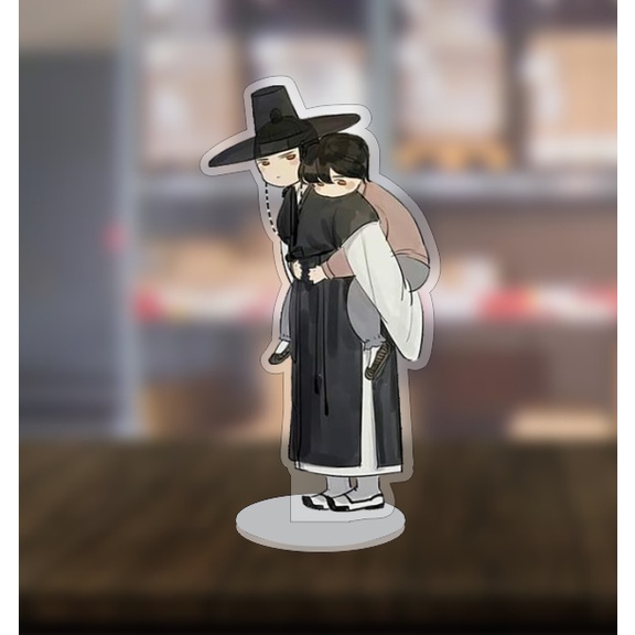 Mô hình standee No Love Zone chibi ngoại truyện cute dễ thương 5cm/10cm