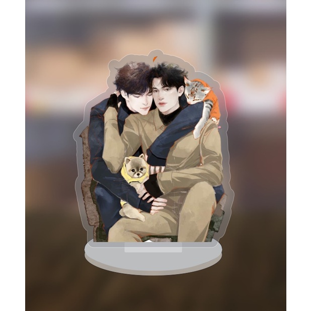 Mô hình standee Boy love chibi ngoại truyện cute dễ thương 5cm/10cm/15cm