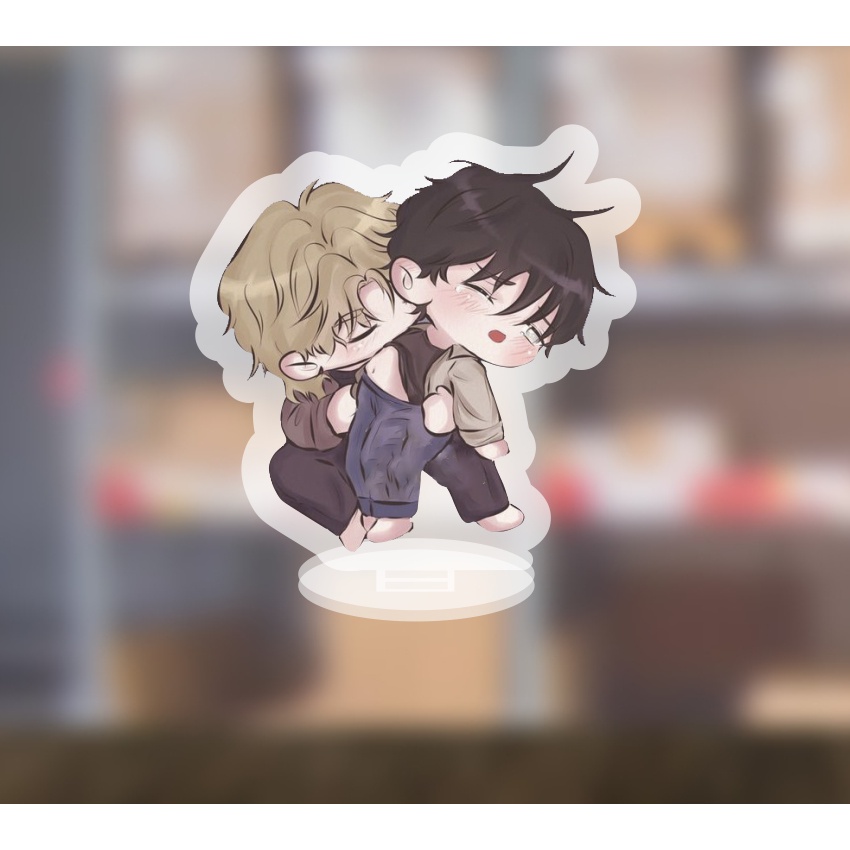 Mô hình standee Boy love OTP chibi dễ thương ngoại truyện cute dễ thương 5cm/10cm