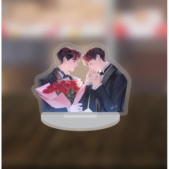Mô hình standee Boy love chibi ngoại truyện cute dễ thương 5cm/10cm/15cm