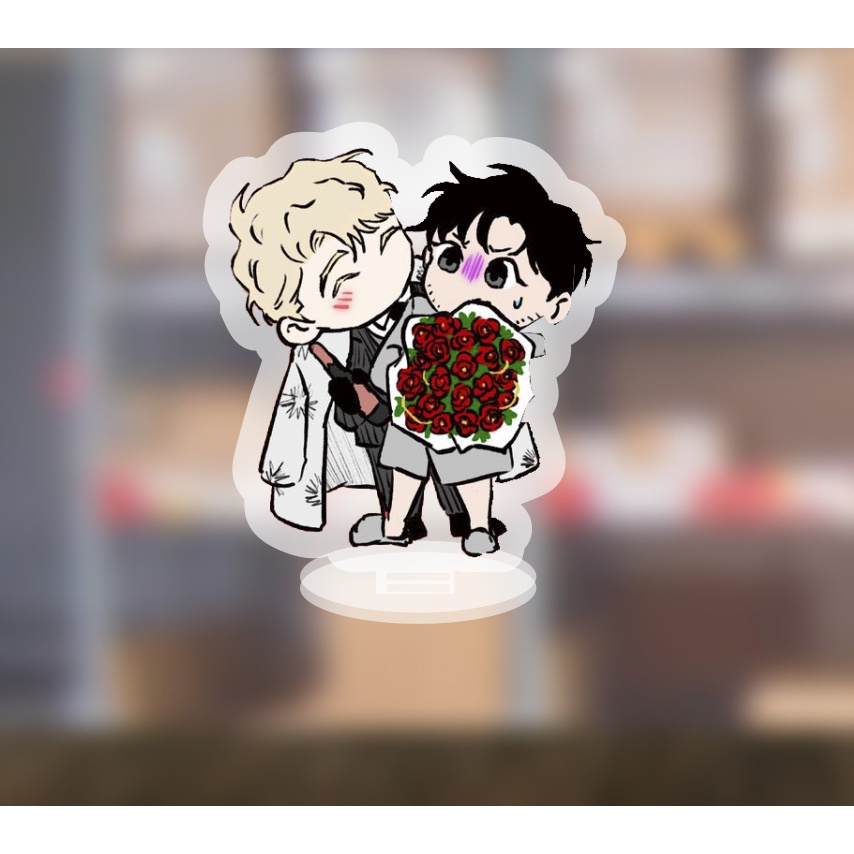 Mô hình standee Boy love OTP chibi dễ thương ngoại truyện cute dễ thương 5cm/10cm