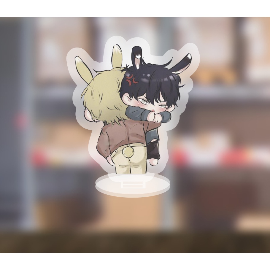 Mô hình standee Boy love OTP chibi dễ thương ngoại truyện cute dễ thương 5cm/10cm