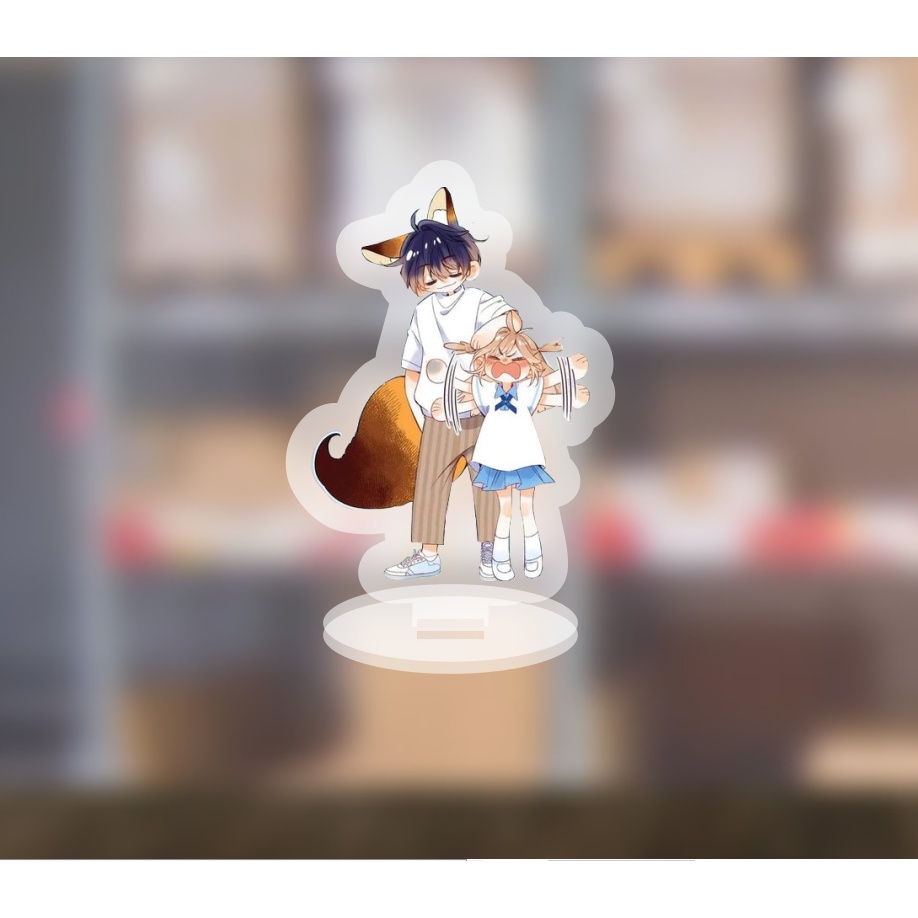 Mô hình standee Boy love OTP chibi ngoại truyện cute dễ thương 5cm/10cm
