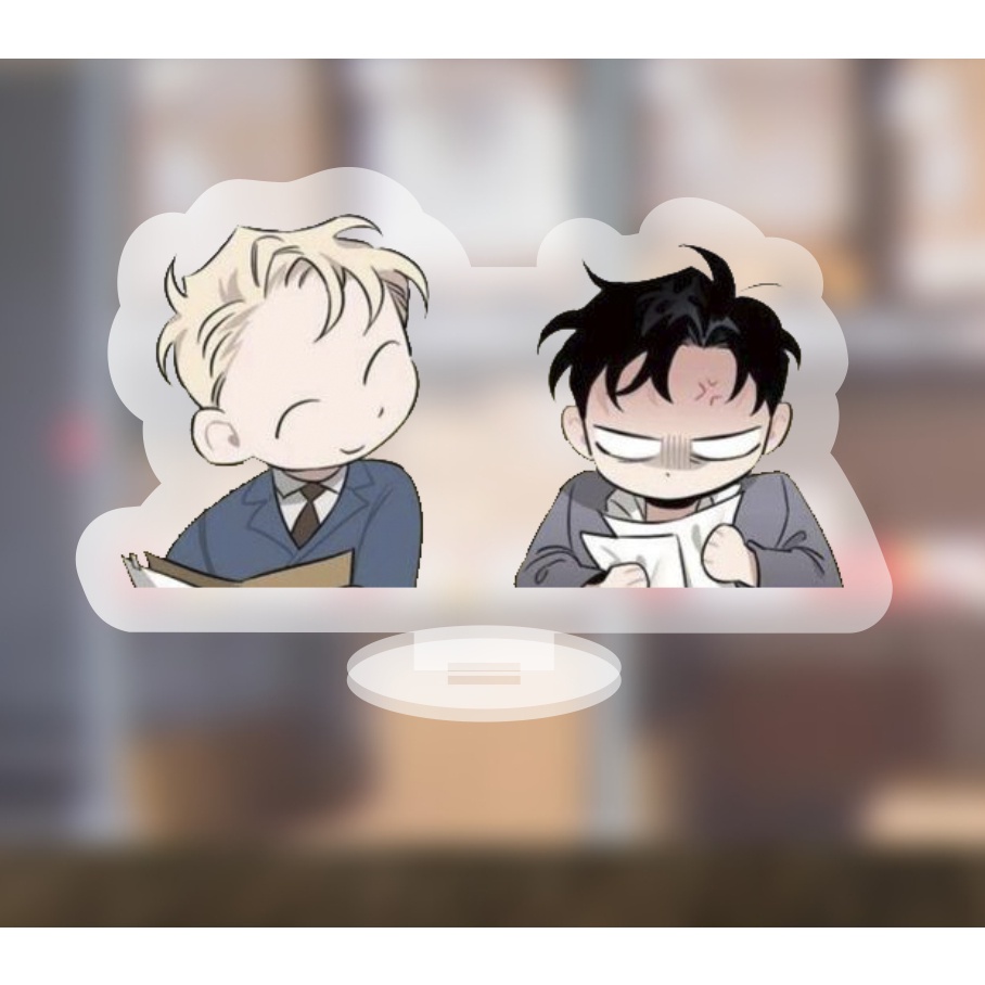 Mô hình standee Boy love OTP chibi ngoại truyện cute dễ thương 5cm/10cm