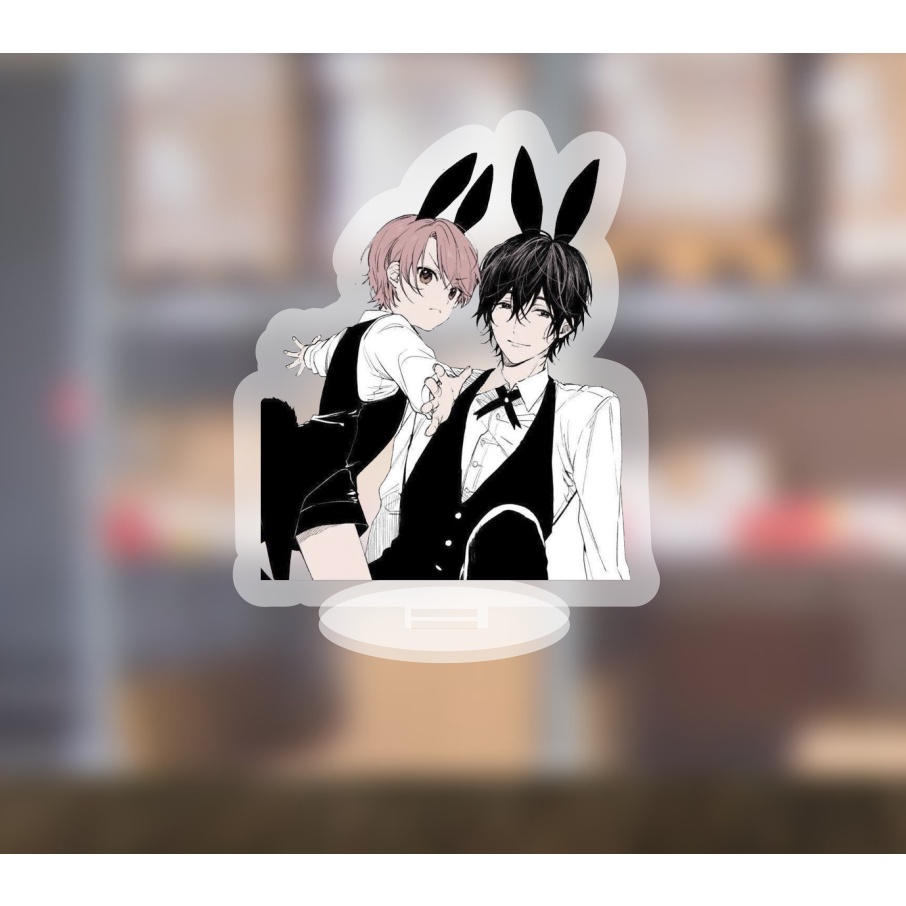 Mô hình standee Boy love OTP chibi dễ thương ngoại truyện cute dễ thương 5cm/10cm