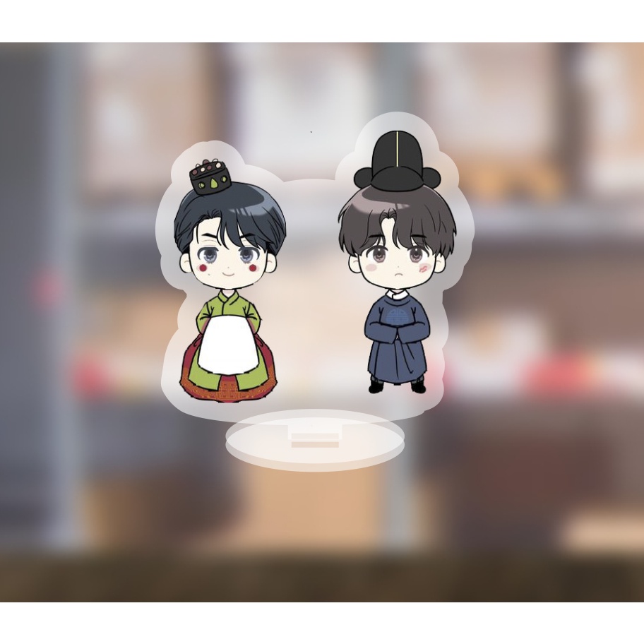 Mô hình standee Boy love OTP chibi dễ thương ngoại truyện cute dễ thương 5cm/10cm