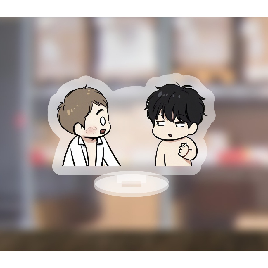 Mô hình standee Boy love OTP chibi dễ thương ngoại truyện cute dễ thương 5cm/10cm