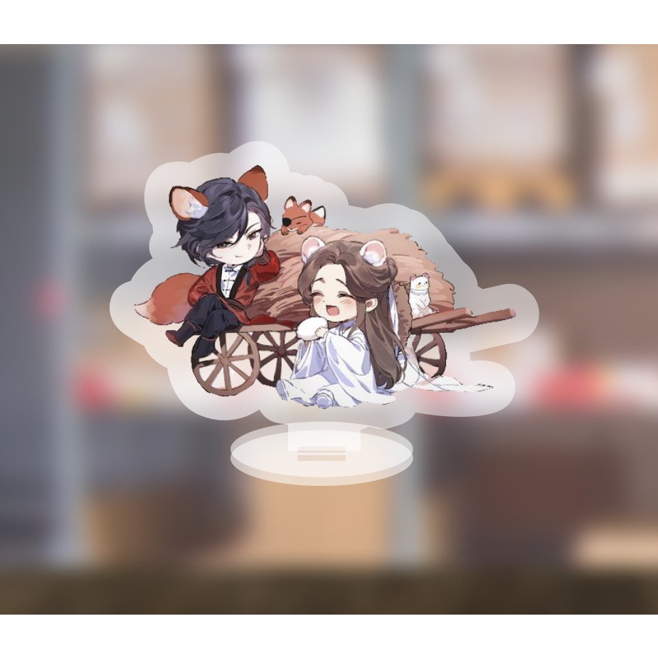 Mô hình standee Boy love OTP chibi dễ thương ngoại truyện cute dễ thương 5cm/10cm