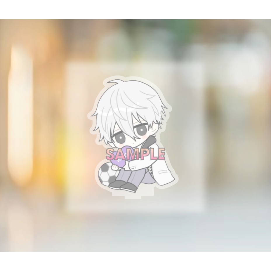 Mô hình in hình anime  BLUE LOCK OTP dễ thương ver chibi tượng mica acrylic chibi trang trí trưng bày