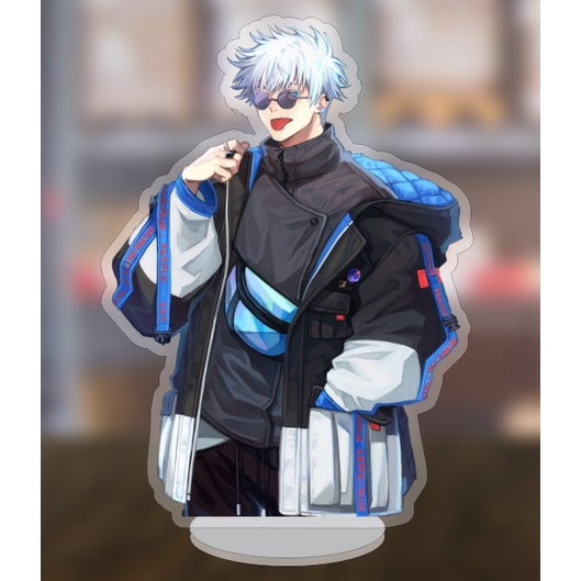 Mô hình standee anime truyện tranh JUJUTSU KAISEN GOJO 5cm/10cm/15cm