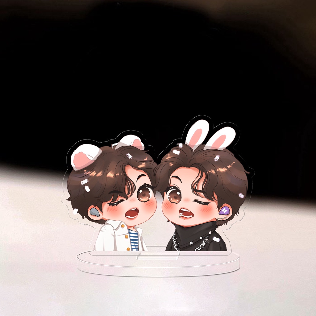 Mô hình nhân vật Standee Kook - Tae - Kpop - BTS Arttis - 3cm/5cm/10cm