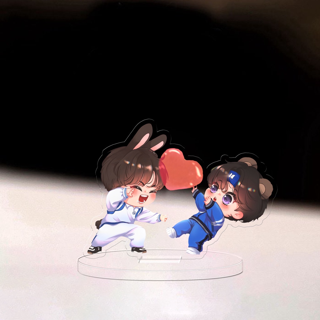 Mô hình nhân vật Standee Kook - Tae - Kpop - BTS Arttis - 3cm/5cm/10cm