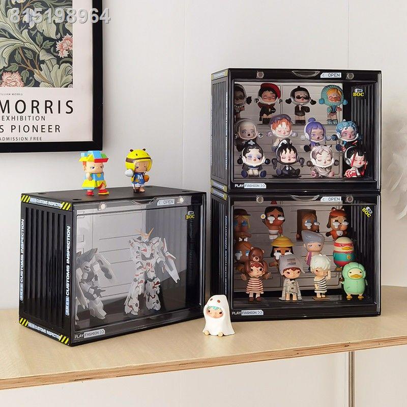 🐋HÀNG CÓ SẴN🌊Hộp mù hộp trưng bày lưu trữ đứng Hộp trưng bày Bubble Mart Lego hand-run popmart container tủ acrylic