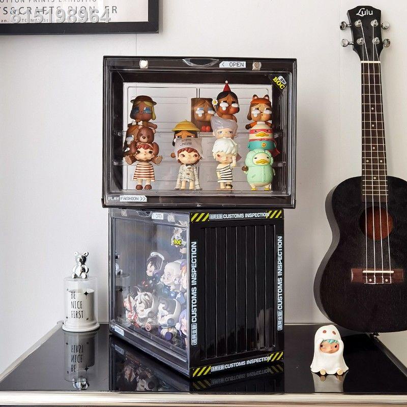 🐋HÀNG CÓ SẴN🌊Hộp mù hộp trưng bày lưu trữ đứng Hộp trưng bày Bubble Mart Lego hand-run popmart container tủ acrylic