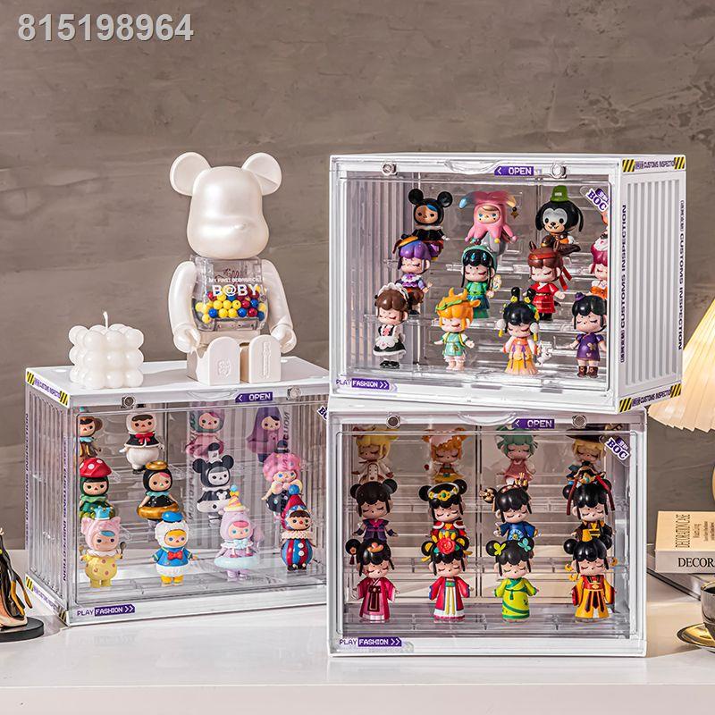 🐋HÀNG CÓ SẴN🌊Hộp mù hộp trưng bày lưu trữ đứng Hộp trưng bày Bubble Mart Lego hand-run popmart container tủ acrylic