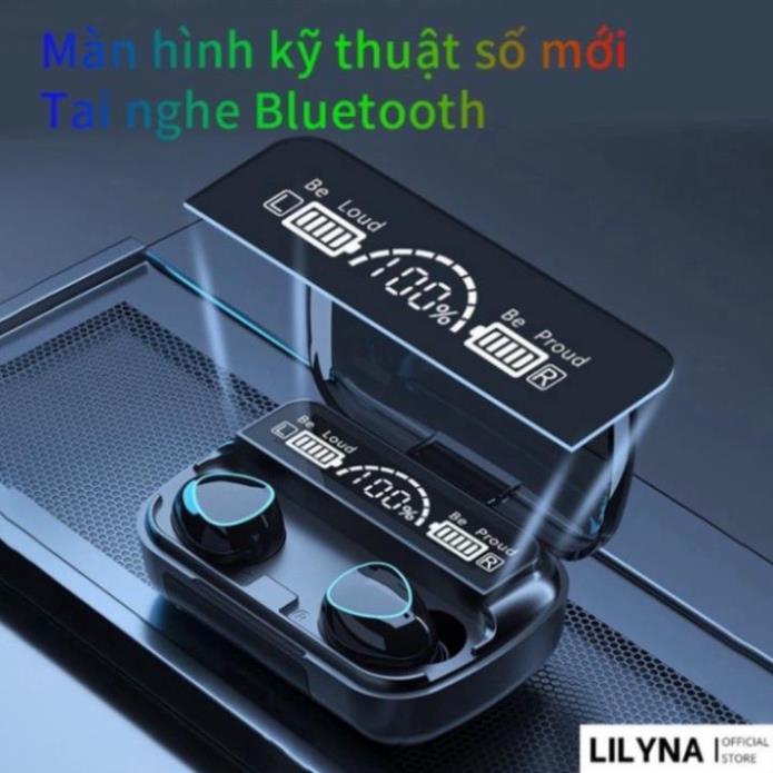 Tai Nghe Bluetooth M10 Pro Pin Trâu 3000mah, Nút Cảm Ứng, Tai Nghe Gaming, không thấm nước -Bảo Hành 2 Năm