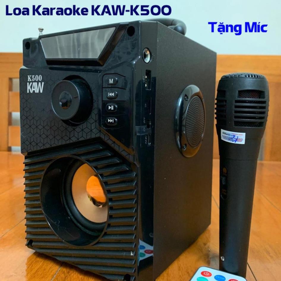 Loa bluetooth KAW K500 Cao Cấp Công Suất Lớn, âm bass hay, Pin khùng - Bảo Hành 2 Năm