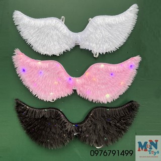 Đôi cánh tiên, cánh thiên thần có đèn phát sáng lấp lánh cho bé chơi Trung Thu và hóa trang chụp ảnh cosplay Halloween