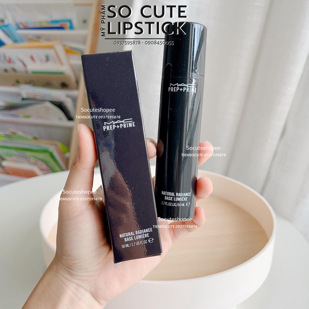 Kem lót căng bóng, kiểm soát dầu MAC Prep + Prime Natural Radiance Base