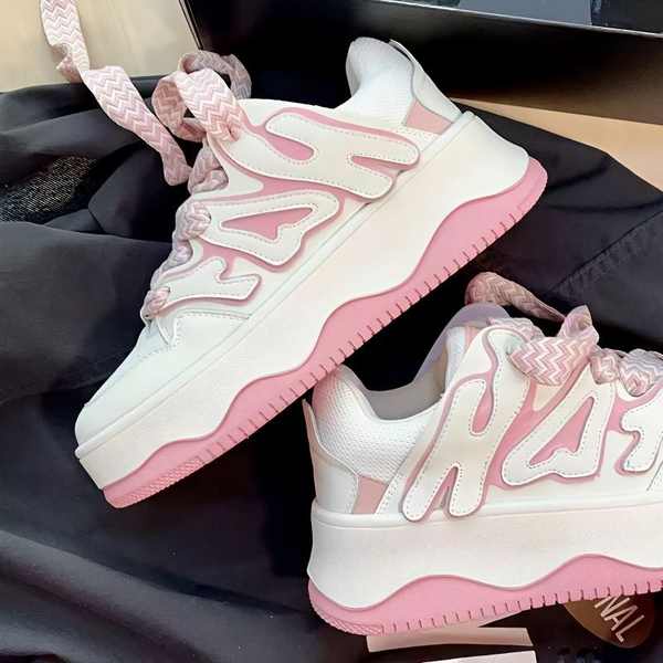 Giày bánh mì nữ giày thể thao đế dày nữ thời trang thường ngày giày sneaker