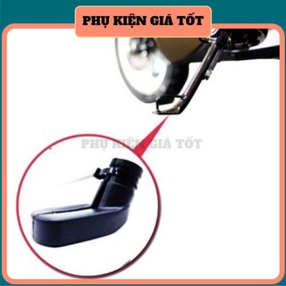 Bọc chân chống xe máy cao su bảo vệ chân - chống trầy nền nhà - kèm dây rút