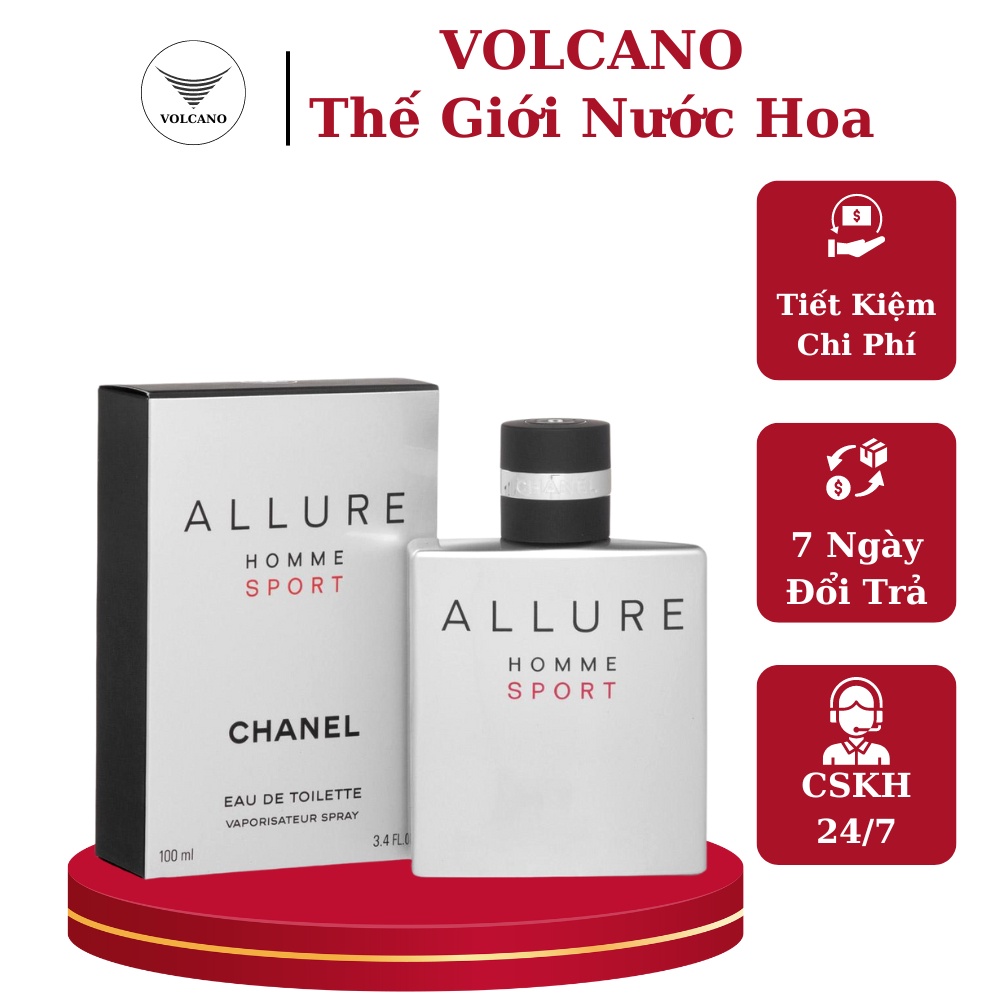 Cha. nel Allure homme sport edt Nước hoa cho các tín đồ yêu thể thao, vận động và khát vọng chinh phục đỉnh cao