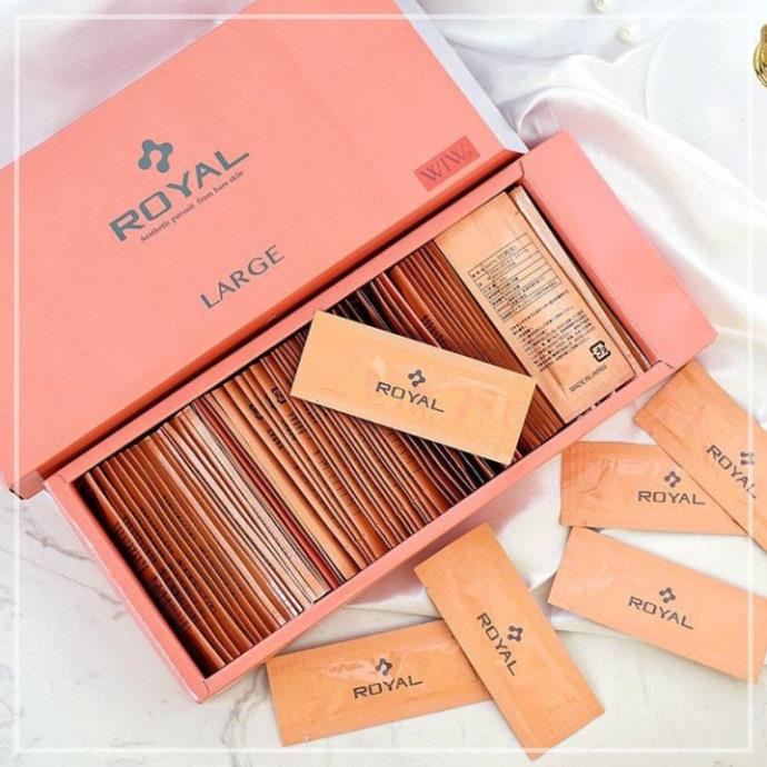 1 gói serum nhau thai cừu trắng da Royal làm căng bóng trắng da chống lão hóa/