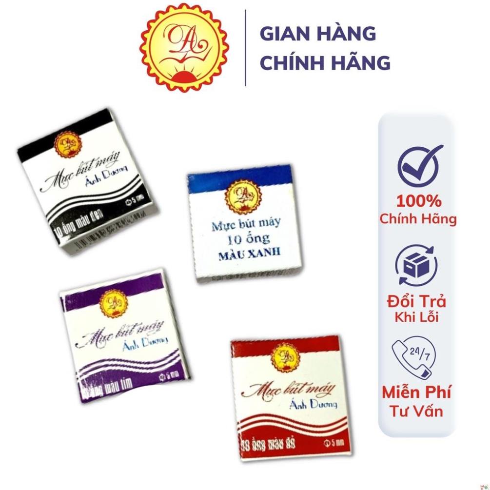 Mực bút máy dạng ống Bút mài thầy Ánh chất lượng cao không lắng cặn nhanh khô .