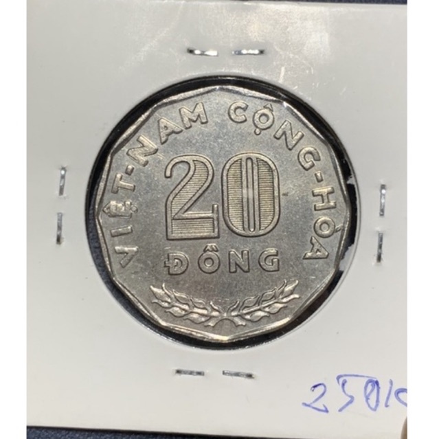 Đồng Xu 20 Đồng năm 1968