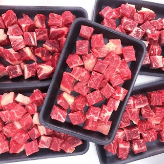 Lõi Vai Bò Mỹ Cắt Lúc Lắc - Khay 250gram (hàng cấp đông)