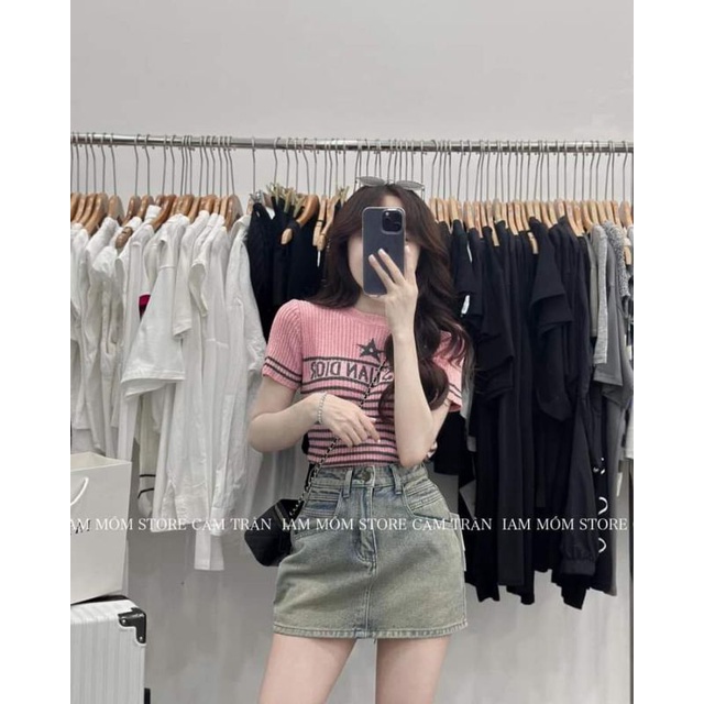 Chân Váy Bò kèm thắt lưng hàng đẹp