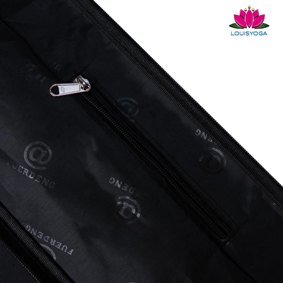Túi đựng thảm tập yoga cao cấp Louis Yoga bản Diamond có lớp vải chống xước, khóa 2 chiều dây,  top1sport_88979