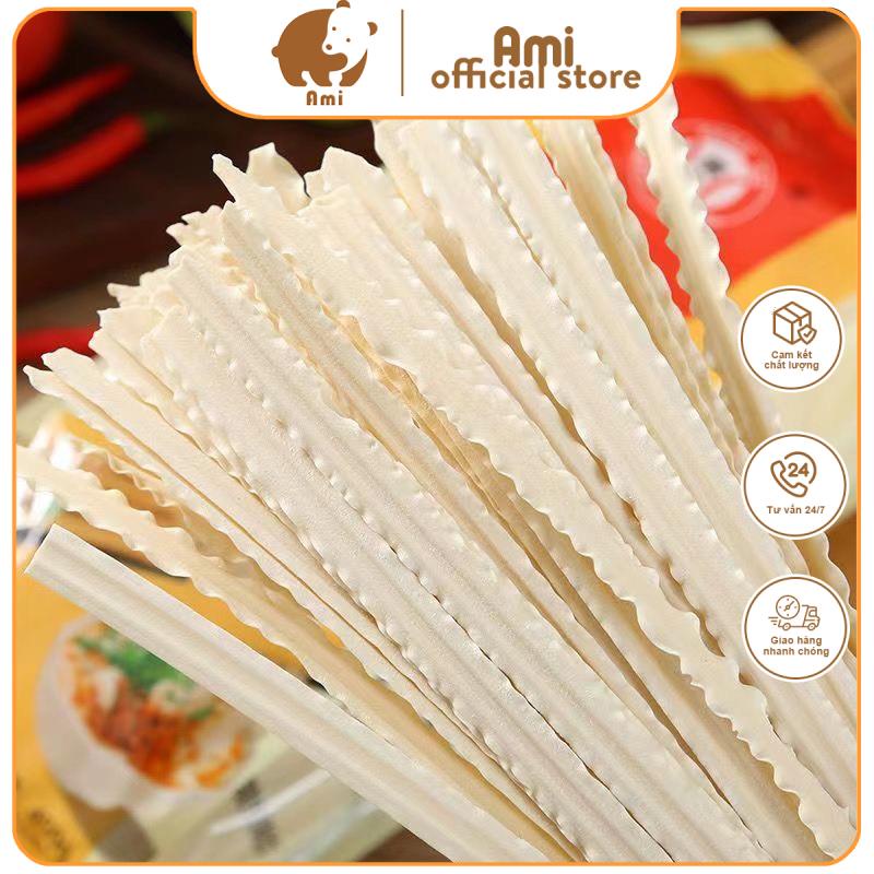 Miến tròn khoai mỡ, miến dài khoai mỡ, mì khoai mỡ,mì Hoài Sơn, mì tam giác mạch dai ngon đặc biệt