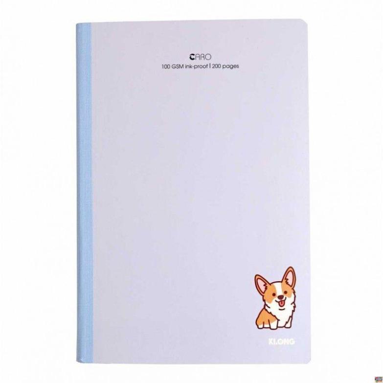 Vở Caro may dán gáy KLONG B5 200 trang 100/76; MS: 836 - Klong