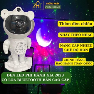 Đèn Led Phi Hành Gia Loa Trăng Sao Mới Nhất 2025 . Đèn Thiên Hà Trăng Sao Có Nháy Theo Nhạc 2025