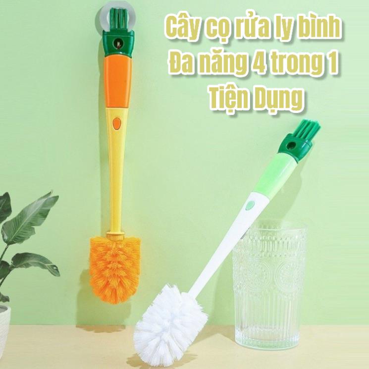 Cọ Rửa Bình Cốc Đa Năng 4 Trong 1 Tiện Dụng