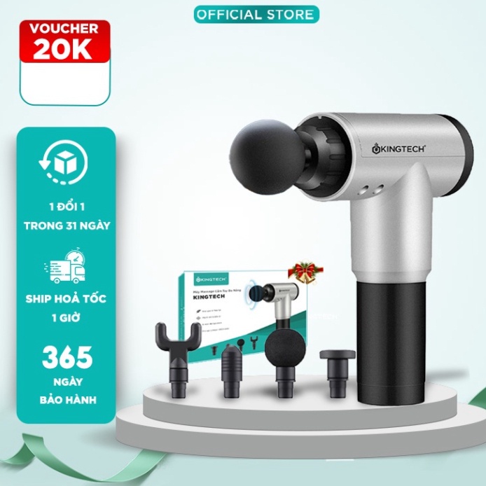 Máy Massage Cầm Tay Toàn Thân 6 Cấp Độ  - Chuyên Sâu Vai Lưng, Giảm Đau Cơ - Chính Hãng