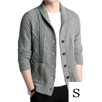 Áo Khoác cardigan Len Dáng Rộng Cổ Bẻ Thời Trang Mùa Thu 2023 Cho Nam