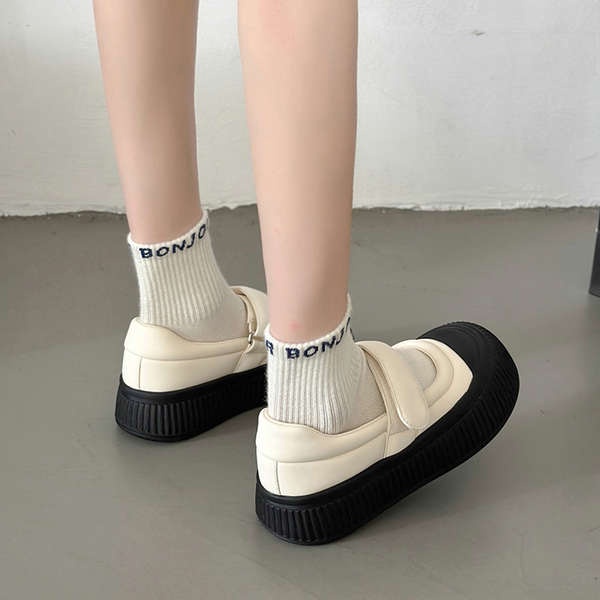 Giày mary jane Đế Dày Thời Trang Xuân Thu 2023 Phong Cách Mới Cho Nữ